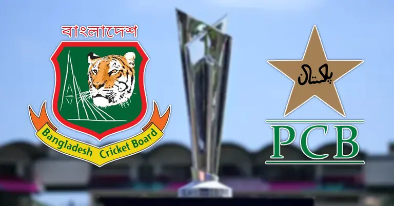 বাংলাদেশ ও পাকিস্তান ক্রিকেট বোর্ডের লোগো